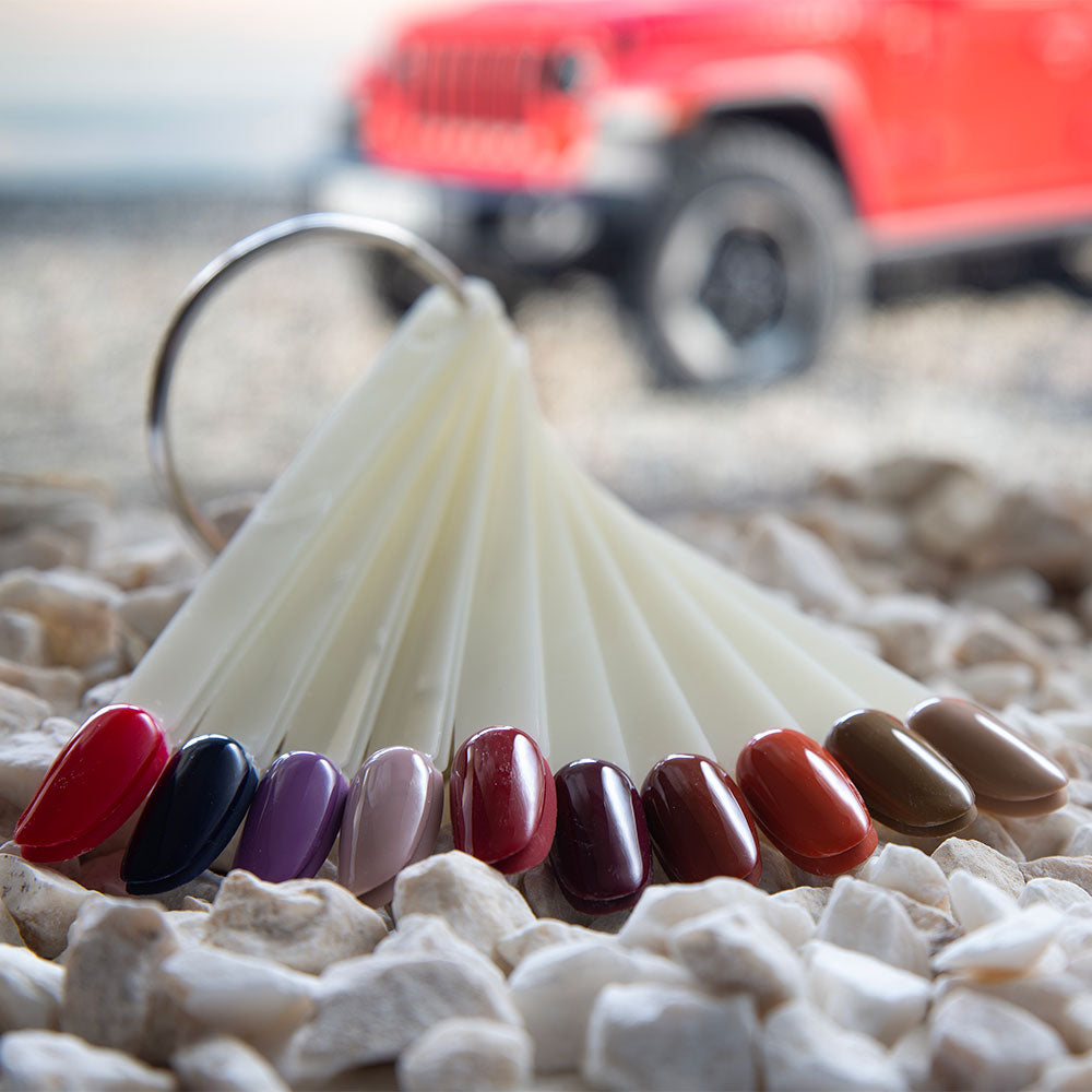 KOMILFO GEL POLISH DELUXE SERIES D311 (TERRACOTTA, ENAMEL), 8 ML 111311