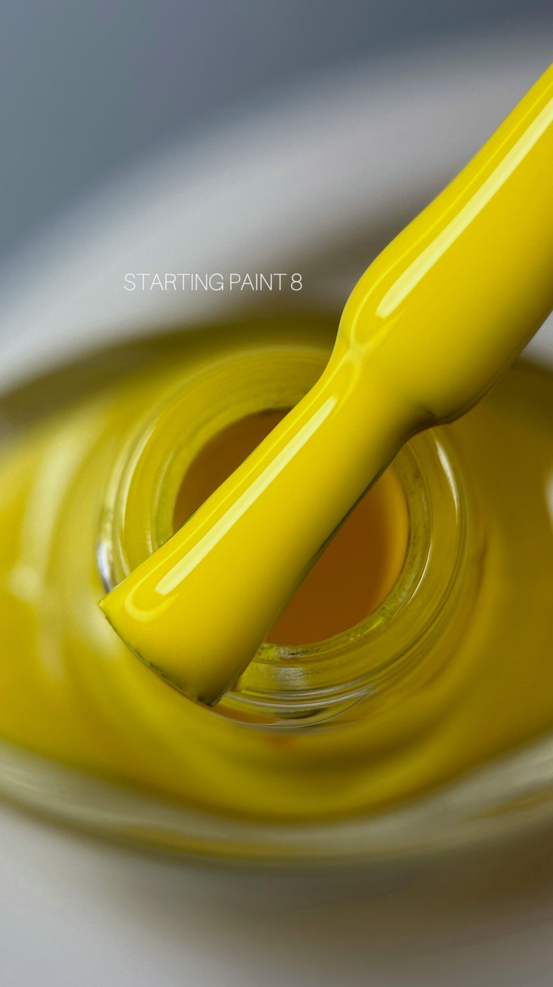 SAGA professional varnish for stamping 8  (yellow), 8 ml