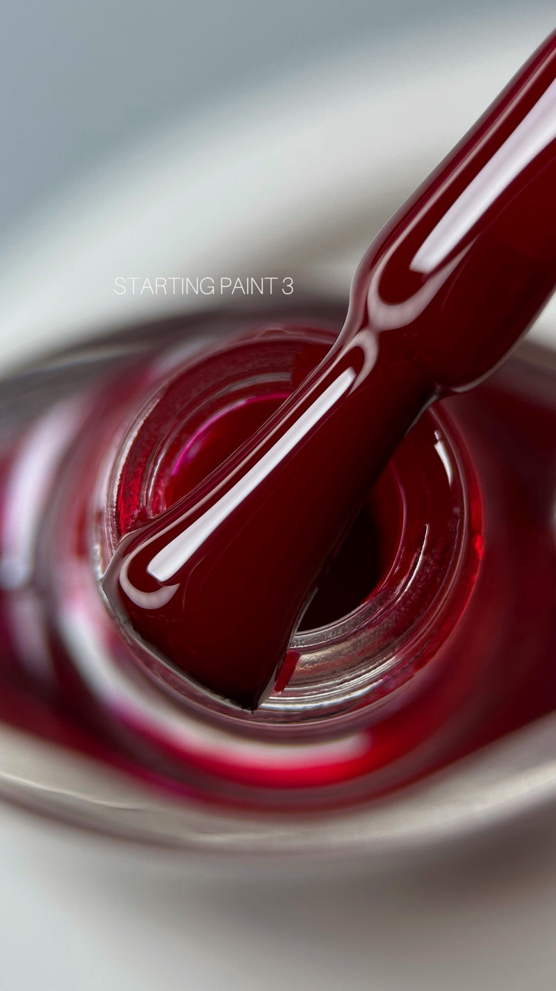SAGA Professional stamping paint 3 8 ML red