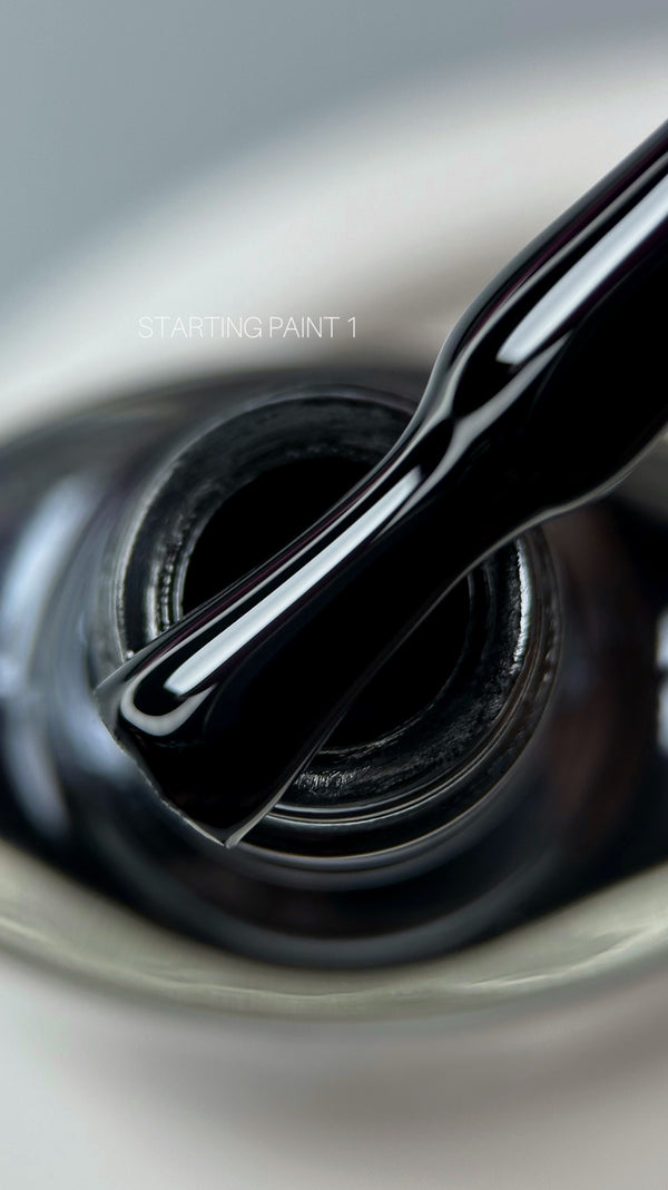 Saga Professional Stamping Paint 1 8 ml, black SLK01