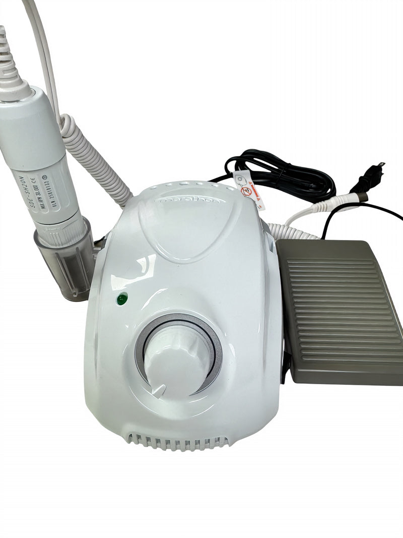 SAEYANG Marathon Champion 3 Nail Drill Machine. Original, Made in Korea. With White(light) Handpiece 30000 PRM