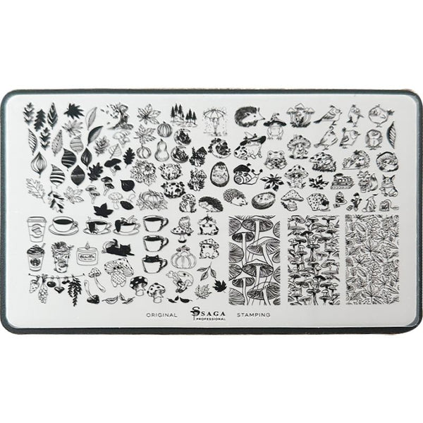 SAGA professional Stamping Plate №11 "Animal"