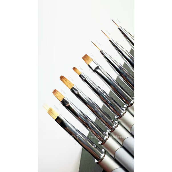Saga brush №06 for gel Oval 12mm