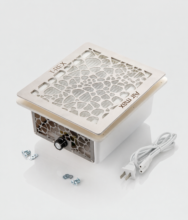AIR MAX BUILT IN DUST COLLECTOR T-REX SILVER