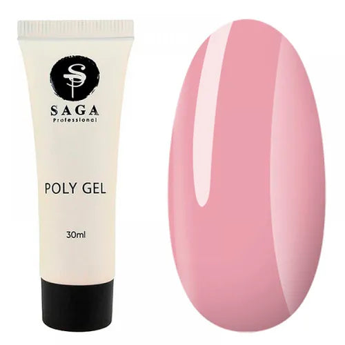 SAGA professional POLY GEL 30 мл 01 PG301