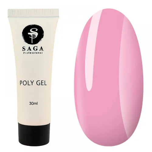 SAGA professional POLY GEL 30 мл 01 PG301