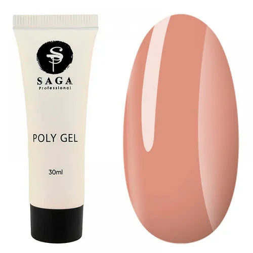 SAGA professional POLY GEL 30 мл 01 PG301