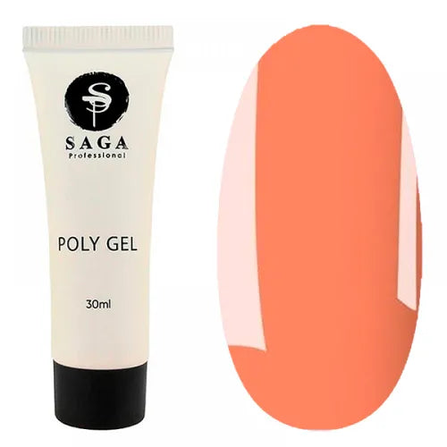 SAGA professional POLY GEL 30 мл 01 PG301