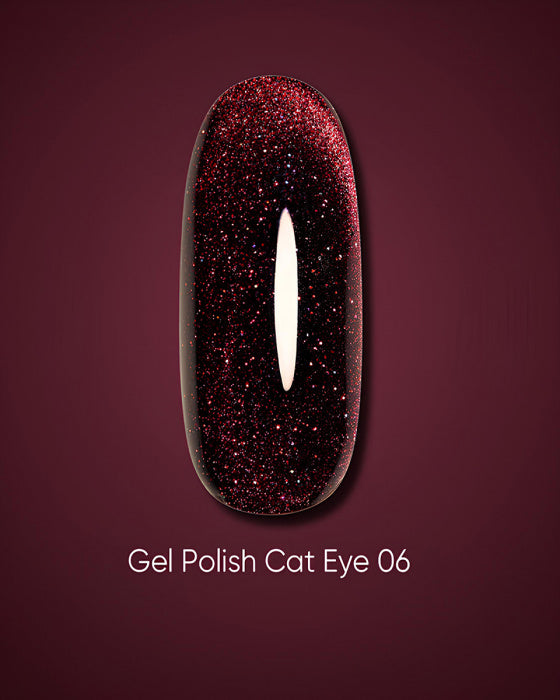 DARK GEL POLISH CAT EYE 10 ML