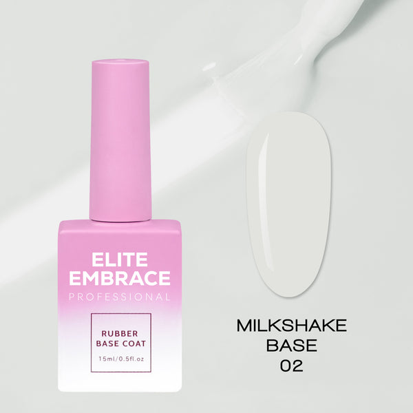 Elite Embrace Professional - Gel Nails 37pcs Set (Glitter Tops, Heart Tops, Camouflage Nude Tops, Bubble Collection & Milkshake Bases)