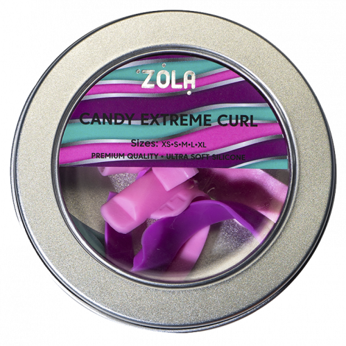 ZOLA LAMINATION SILICONE PADS CANDY EXTREME CURL (XS, S, M, L, XL) 05122