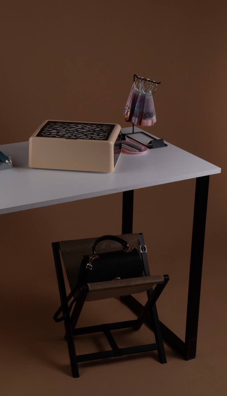 AIR MAX Bag stand(brown velour on black legs)