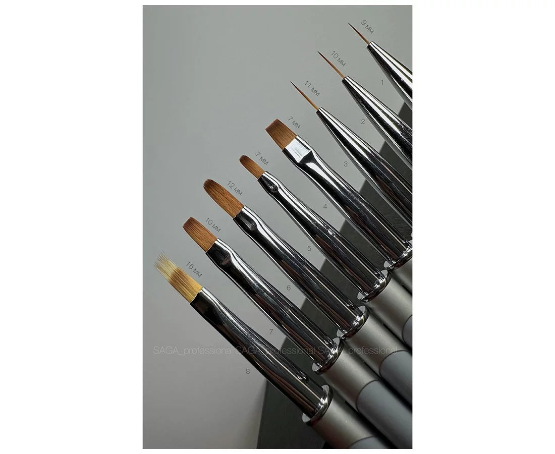 SAGA Professional Brush liner №03 for nail design 11 mm