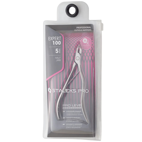 STALEKS PRO EXPERT 100 PROFESSIONAL CUTICLE NIPPERS 5 MM NE-100-5
