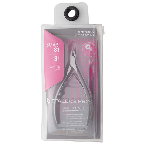STALEKS PRO SMART 31 PROFESSIONAL CUTICLE NIPPERS 3 MM NS-31-3