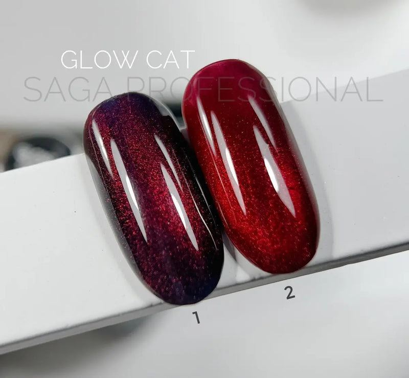 Saga Professional Glow Cat No.01 Cat eye gel polish, 10 ml