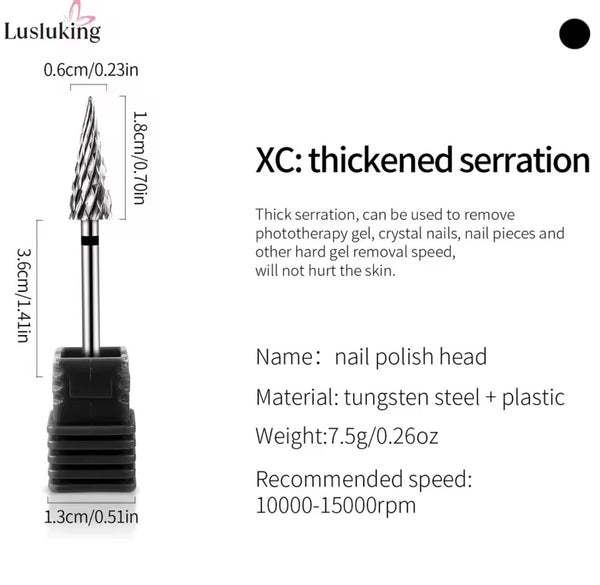 Tungsten Carbid Nail Drill Bits