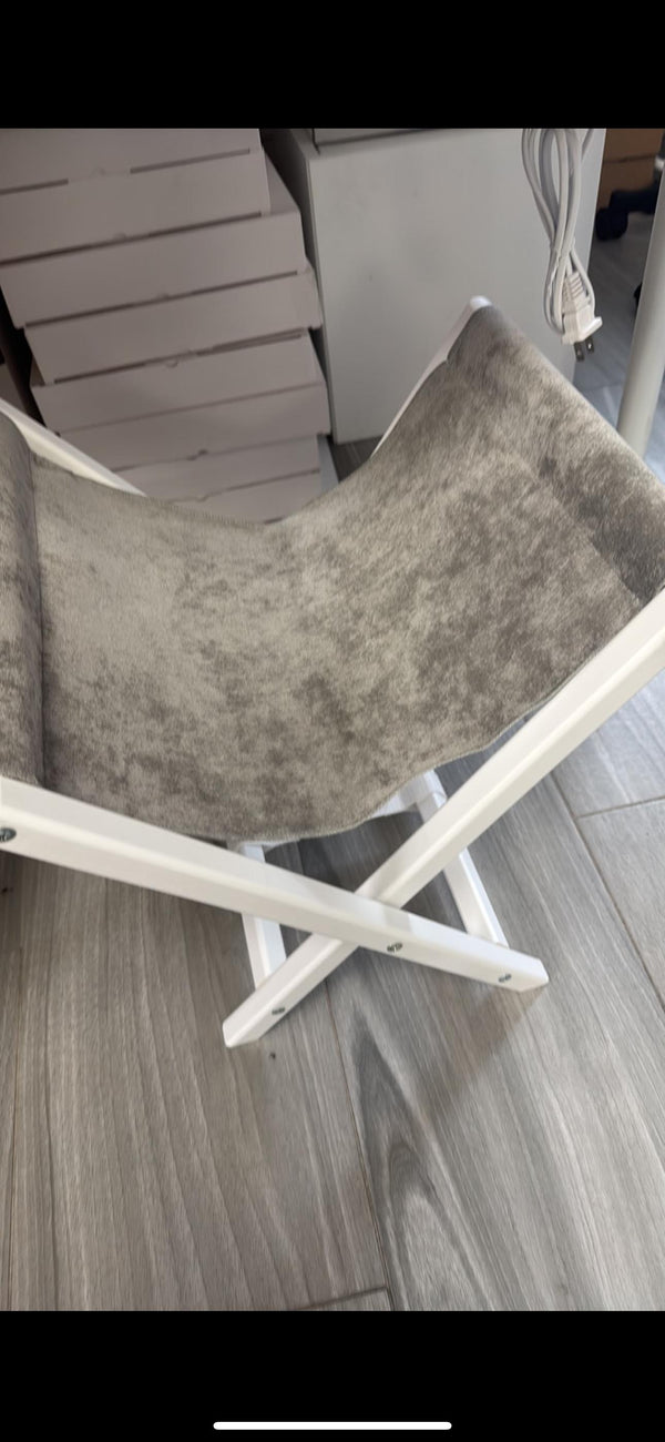 AIR MAX Bag stand(grey velour on white legs)