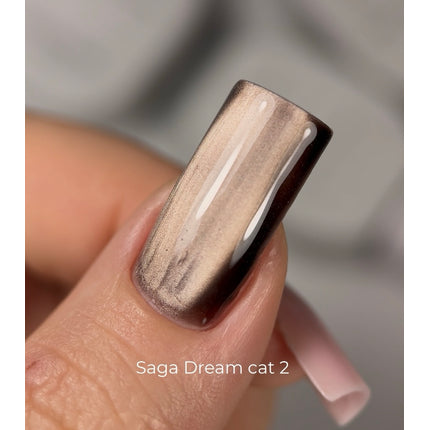 SAGA Crystal Cat Eye Gel Polish DREAM CAT 10 ml