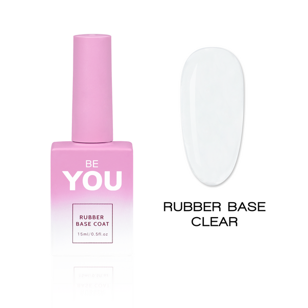 BEYOU Professional Rubber Base Clear 15ml BRBC0415