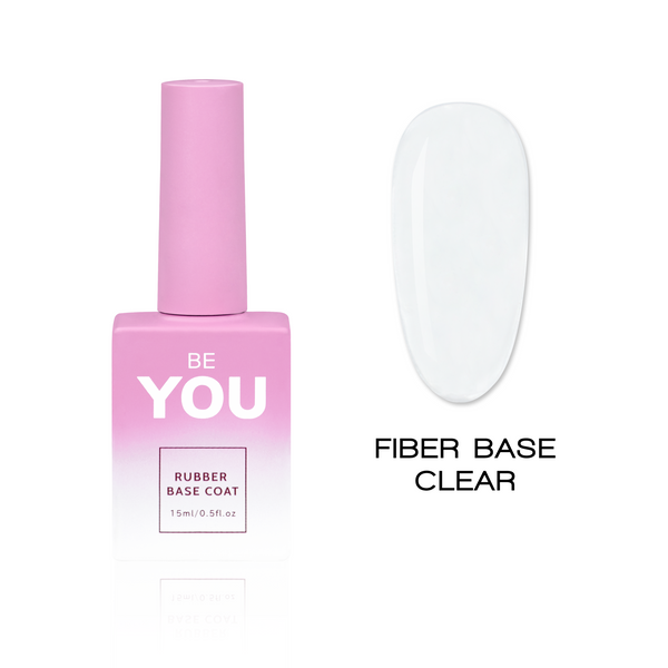 BEYOU Professional Fiber Rubber Base Clear 15ml