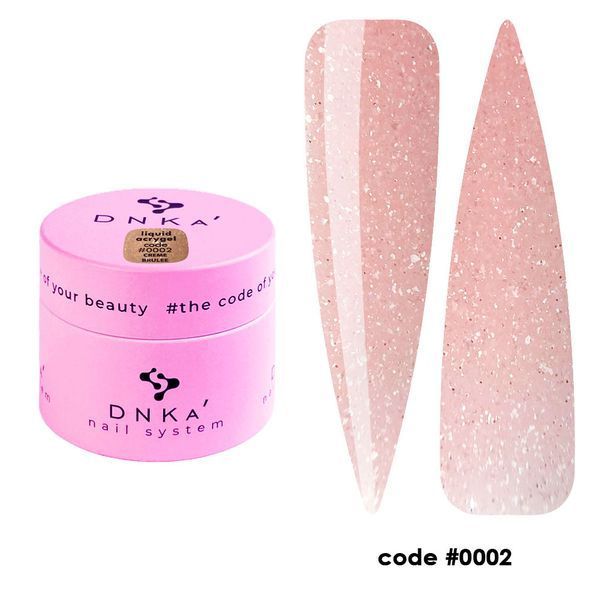 DNKa Liquid Acrygel #0002 Creme Brulee  15 ml