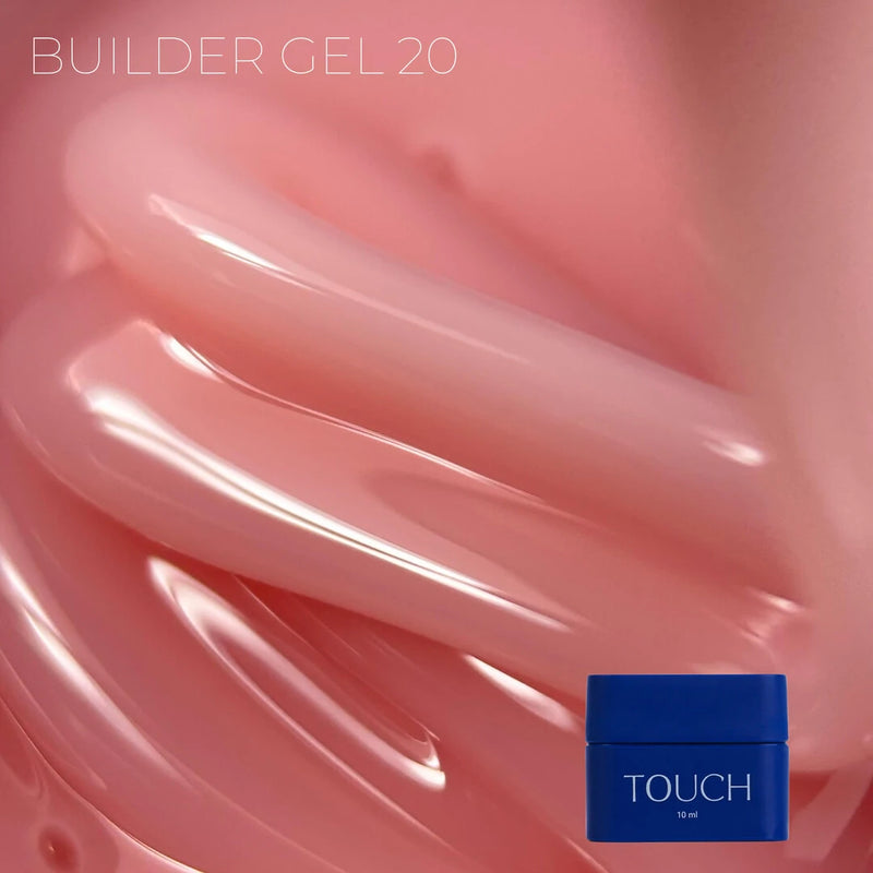 Touch Builder gel, 10 ml, Caramel (№20)