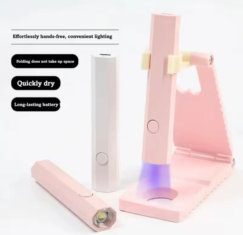 Rechargeable UV LED Flash Cure Nail Lamp