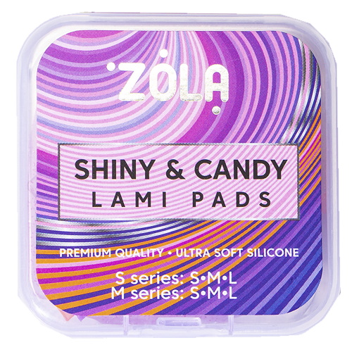 ZOLA LAMINATION SILICONE PADS SHINY & CANDY (S SERIES -S, M, L, M SERIES -S, M, L) 05126