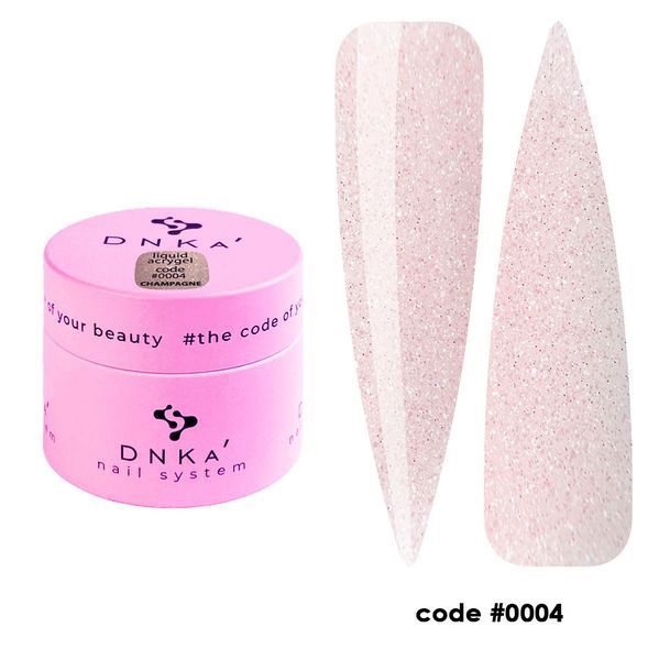 DNKa Liquid Acrygel #0004 Champagne 15 ml