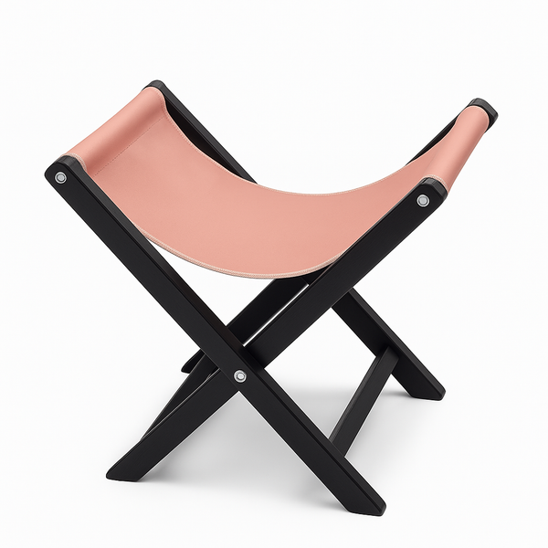 AIR MAX Bag stand(pink eco-leather on black legs)