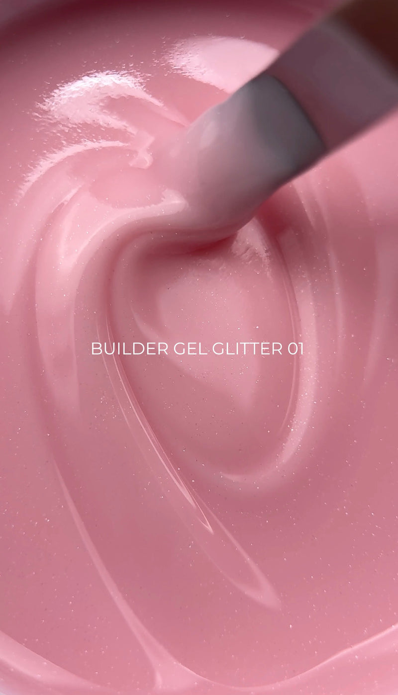 BEYOU Professional Glitter Builder Gel 01 30ml