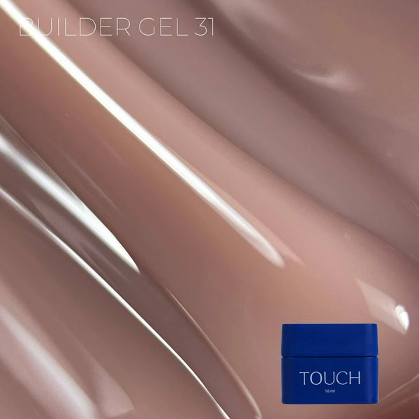 Touch Builder gel, 10 ml, Brulee (№31)