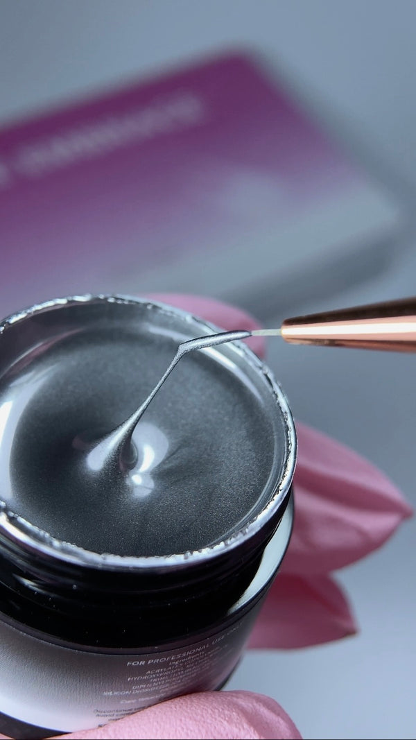 ELITE EMBRACE Professional Metallic Paint Gel Silver 5g  EMGS05