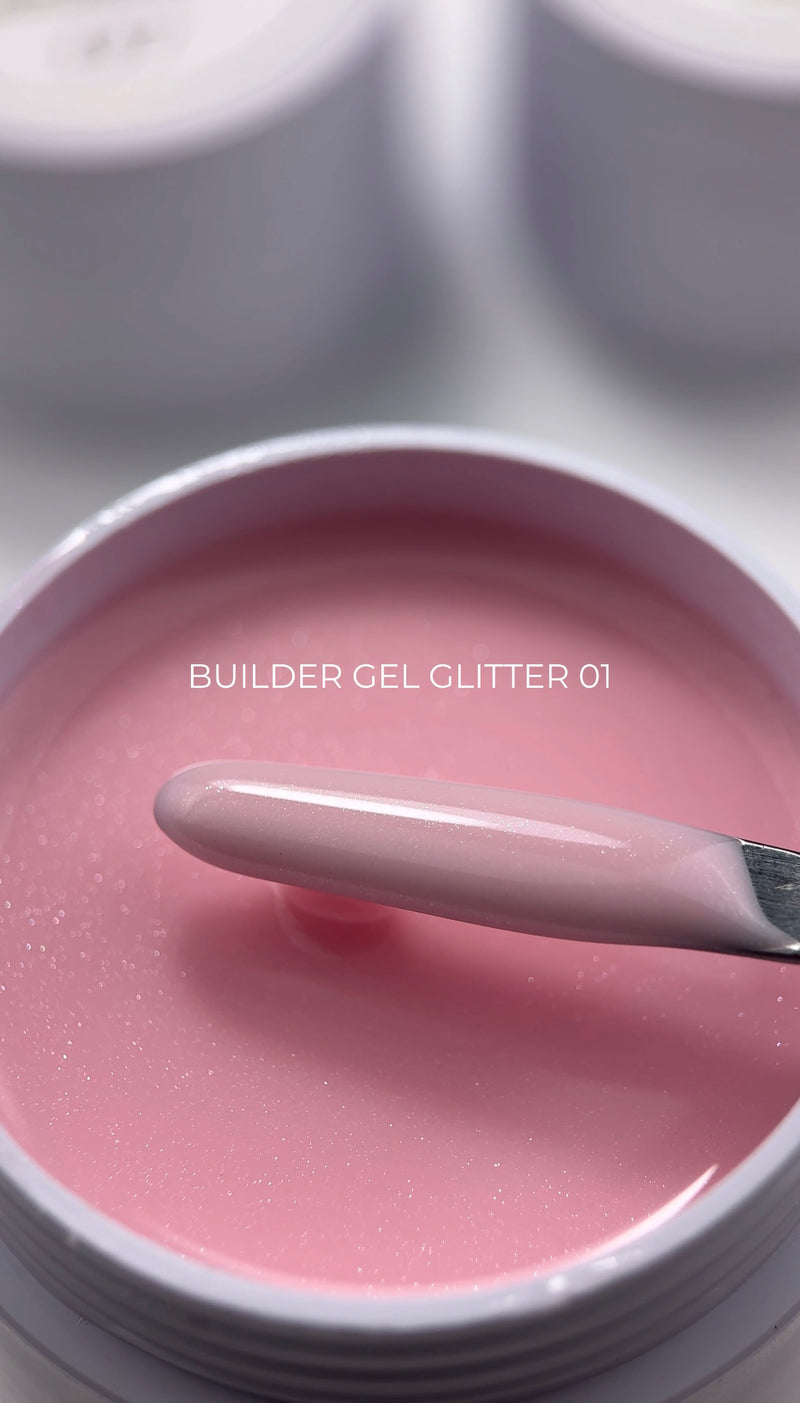 BEYOU Professional Glitter Builder Gel 01 30ml