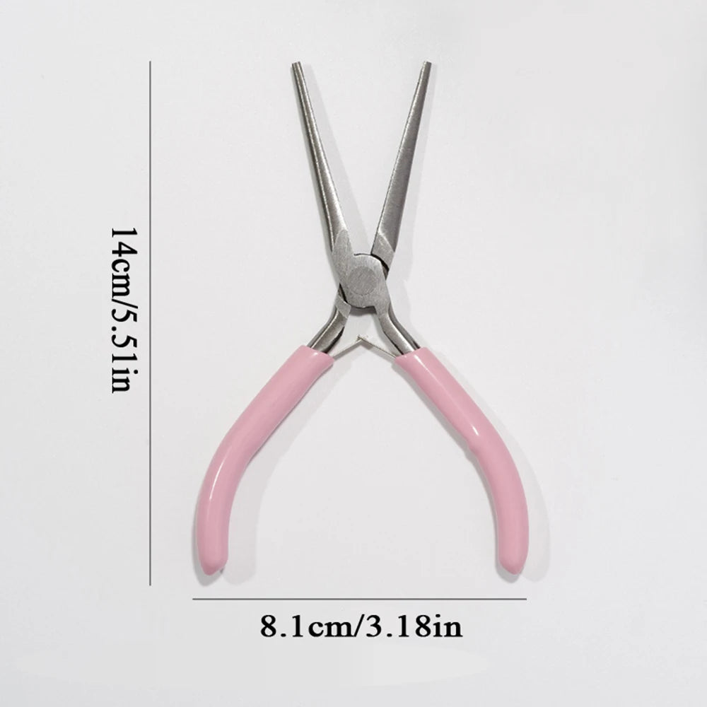 Acrylic Nails Pincher Quick Building Extension Tips Clips Manicure Tools Nail Shaping Tweezers C Curve Pinching Tool UV Gel Mold