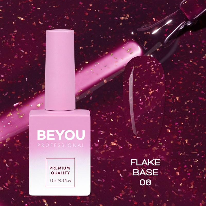 BEYOU Professional Flake base 06(Fall collection) 15ML