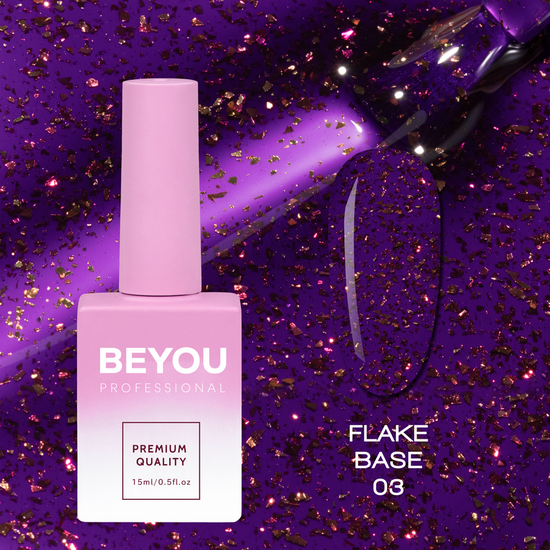 BEYOU Professional Flake base 03 (Осенняя коллекция) 15 мл B10011