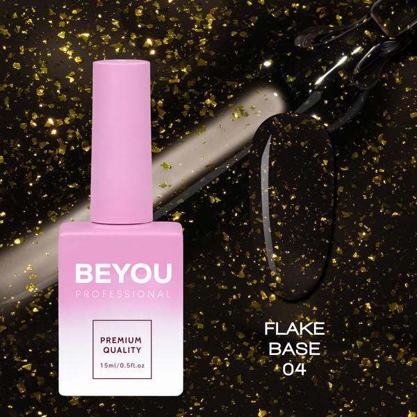 BEYOU Professional Flake base 04 (осіння колекція) 15ML B10013