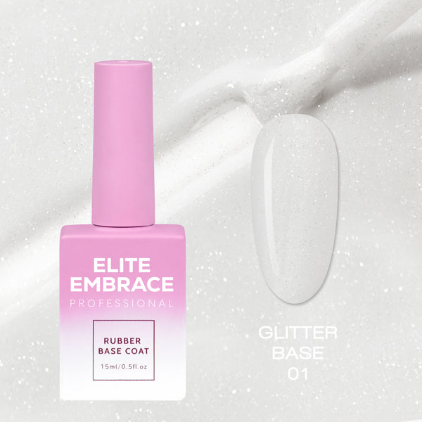 ELITE EMBRACE Professional Glitter  Base 01 15ml EGB0115