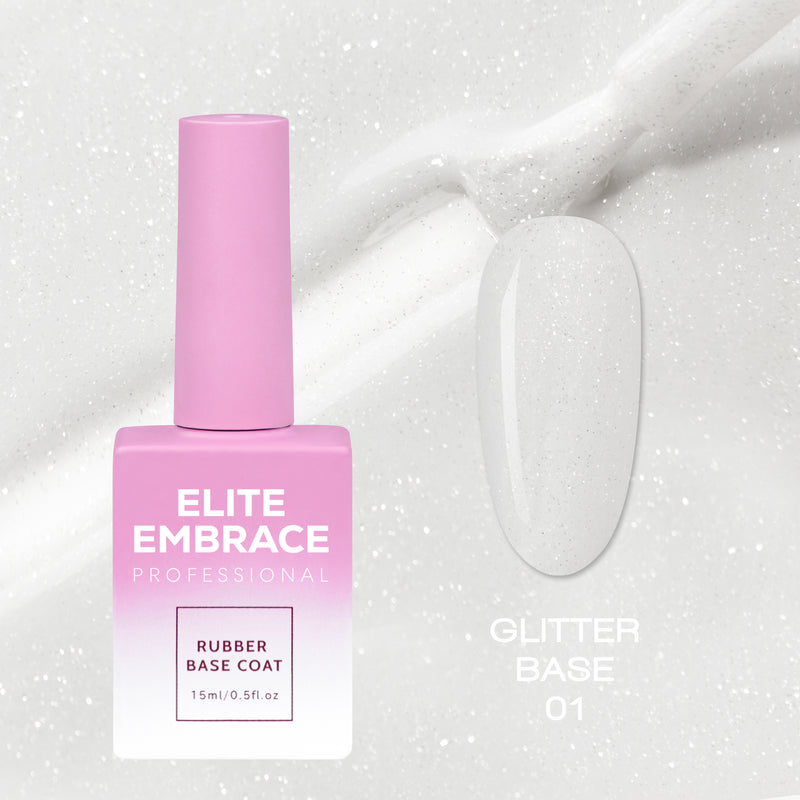 ELITE EMBRACE Professional Glitter  Base 01 15ml EGB0115