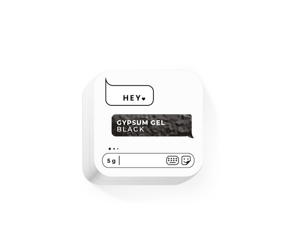 HEYLOVE. GYPSUM GEL, BLACK, 5 G, HL-GG05-002