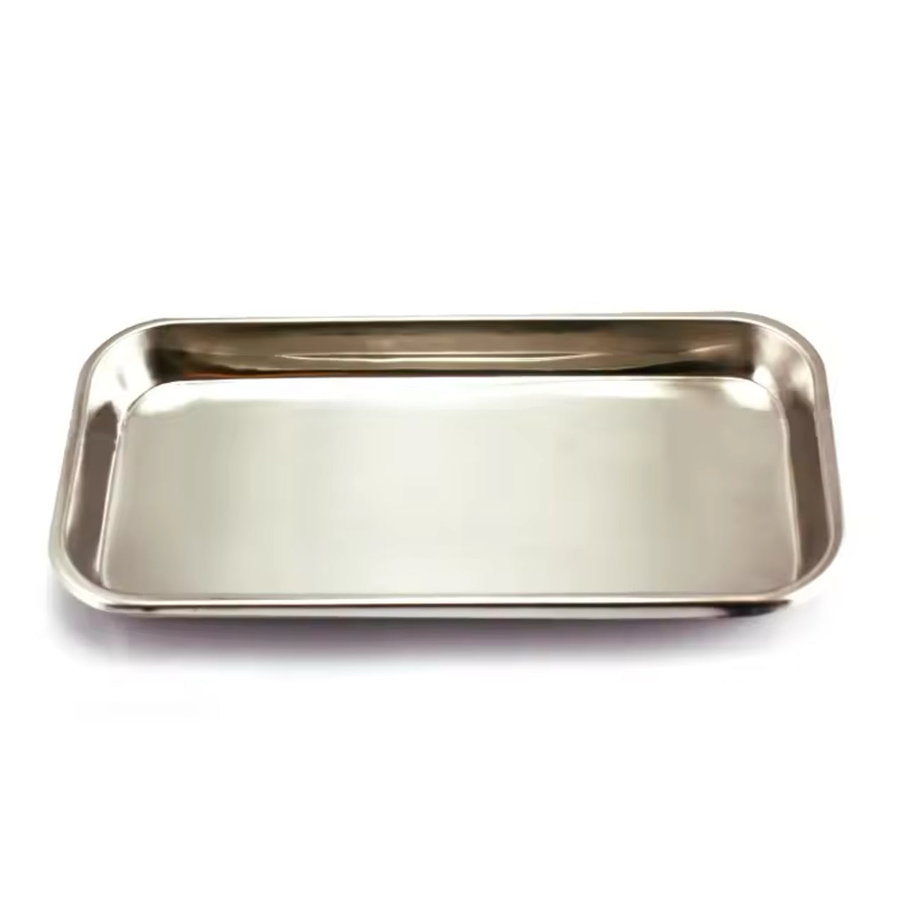 Stainless Steel Square Storage Tray Dental