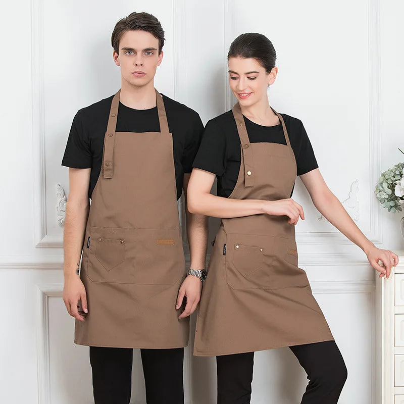 Apron for  Nails Studios Brown