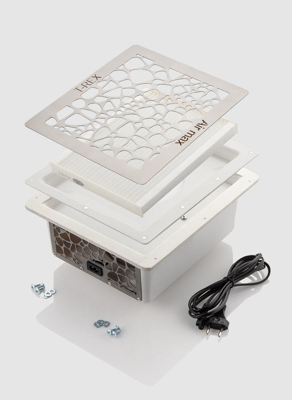 AIR MAX BUILT IN DUST COLLECTOR T-REX SILVER