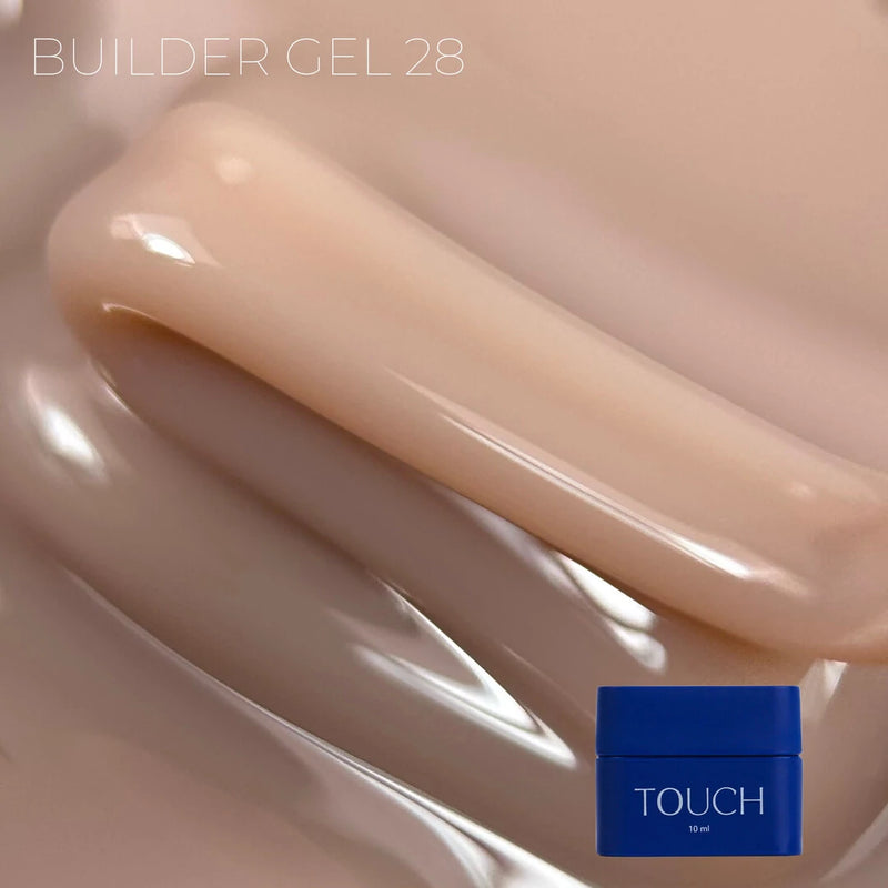 Touch Builder gel, 10 ml, Almond (№28)