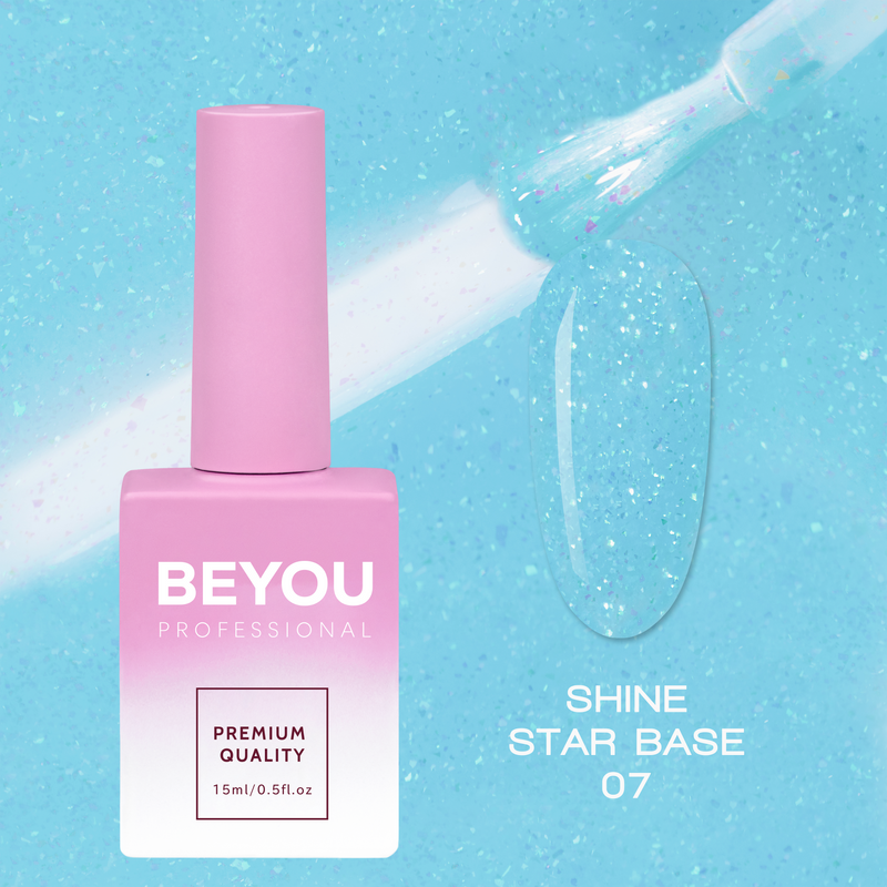 BEYOU Professional Shine Star Base 07 15ml