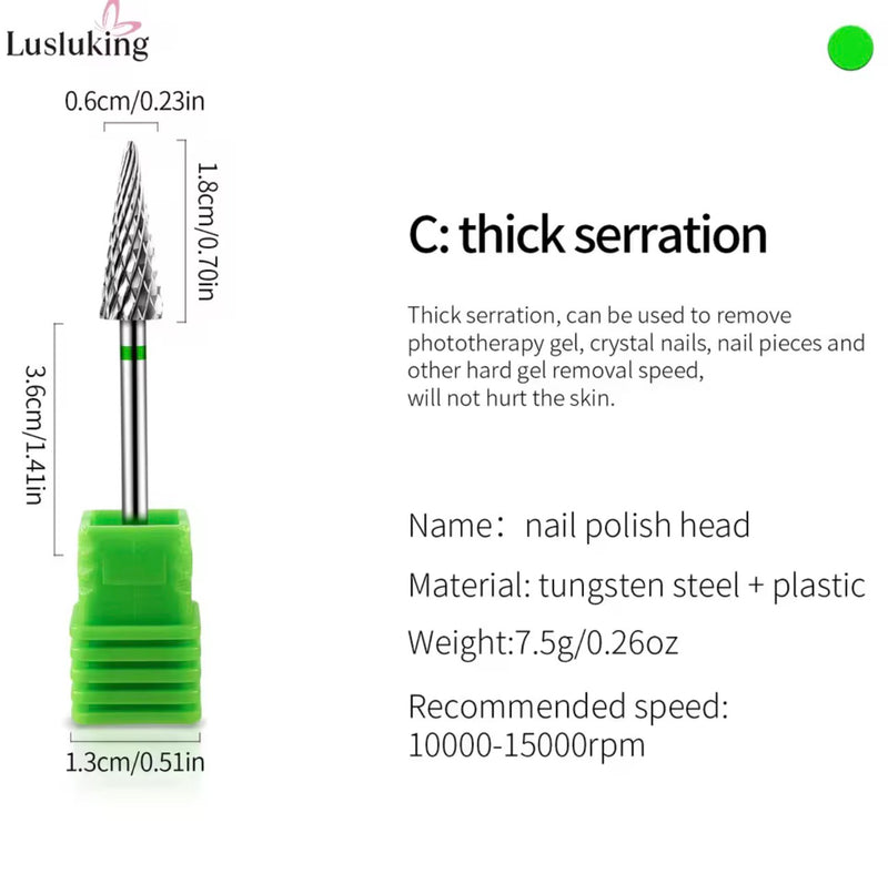 Tungsten Carbid Nail Drill Bits