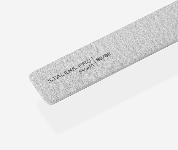 Mineral broad straight nail file SMART 80/80 grit (25 pcs)