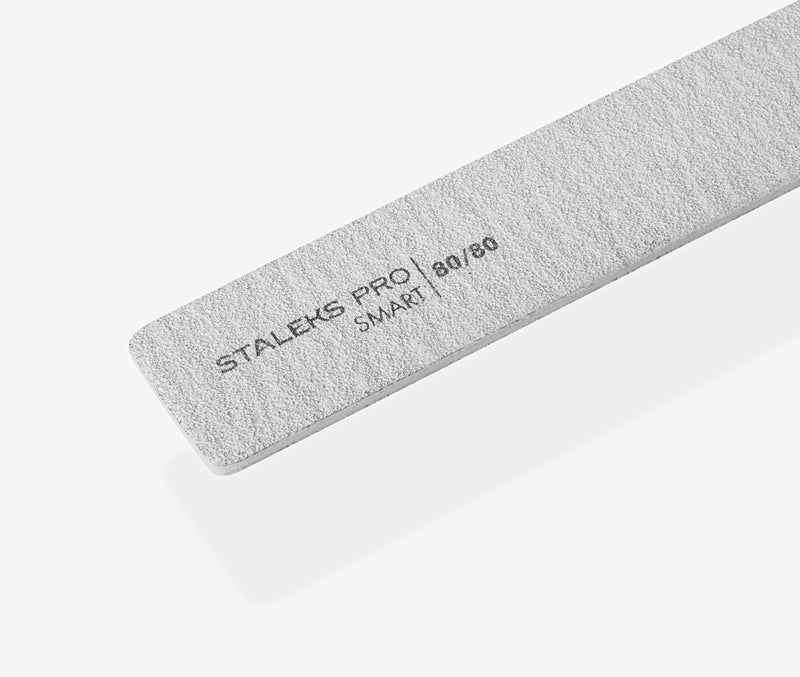 Mineral broad straight nail file SMART 80/80 grit (25 pcs)